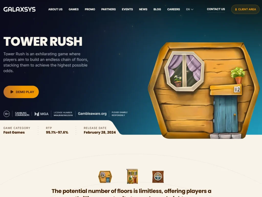Tower Rush Demo-Modus